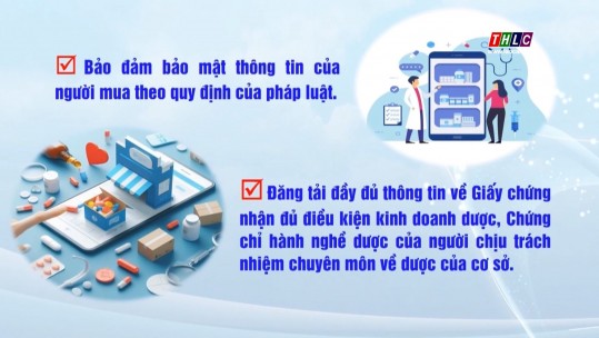 Quyền và trách nhiệm của cơ sở kinh doanh thuốc theo phương thức thương mại điện tử