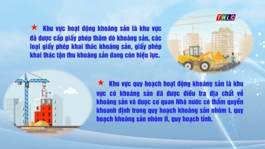 Quy định khu vực hoạt động khoáng sản, khu vực quy hoạch hoạt động khoáng sản