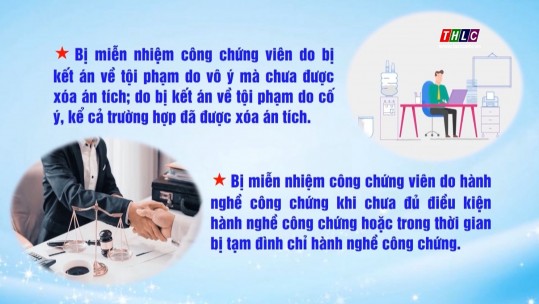 03 trường hợp không được bổ nhiệm lại công chứng viên