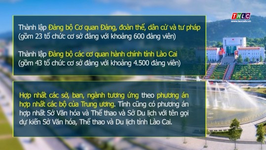 Lào Cai thực hiện cắt giảm 148 đầu mối