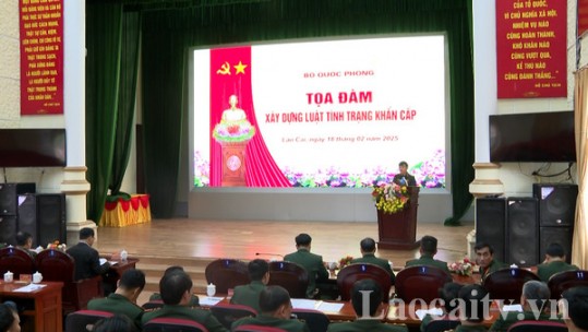 Tọa đàm lấy ý kiến xây dựng Luật Tình trạng khẩn cấp