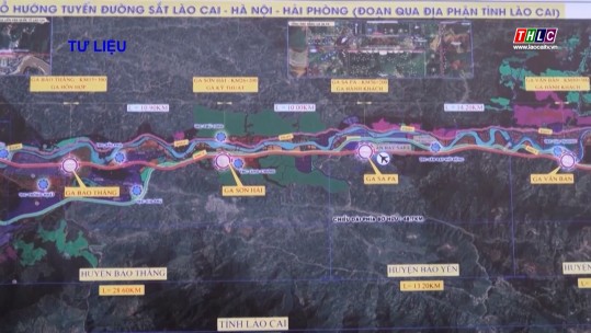 Triển khai phương án đo đạc, lập bản đồ địa chính Dự án đường sắt Lào Cai - Hà Nội - Hải Phòng