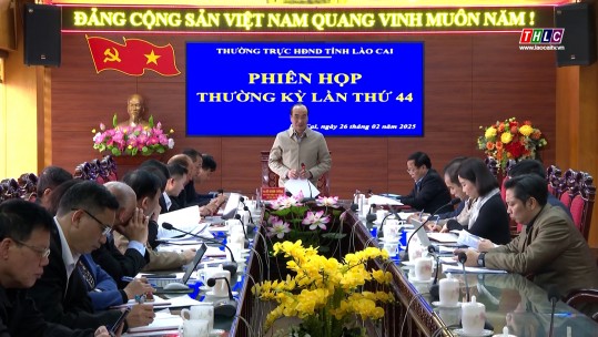 Thường trực HĐND tỉnh họp phiên thường kỳ lần thứ 44