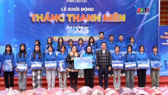 Sôi nổi Lễ ra quân Tháng thanh niên năm 2025