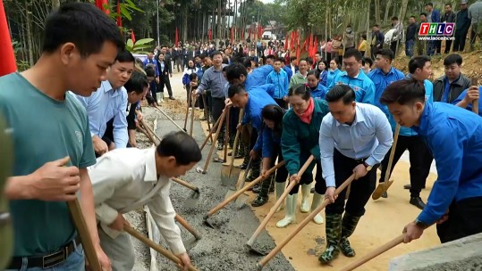 Bảo Thắng phát động phong trào thi đua “Chung sức xây dựng nông thôn mới”