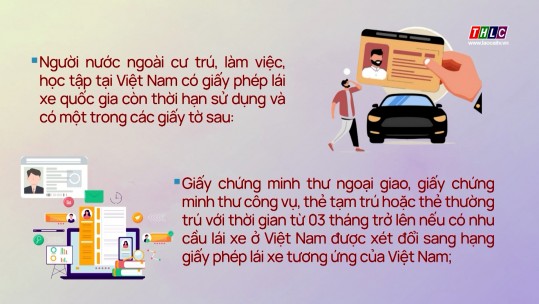 Điều kiện đổi giấy phép lái xe nước ngoài