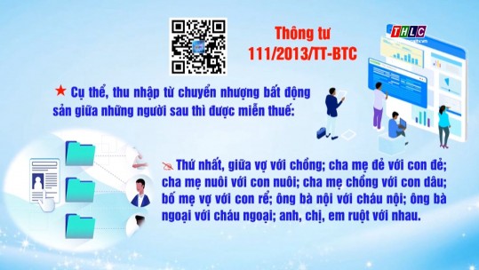 Các trường hợp được miễn thuế thu nhập cá nhân khi bán đất