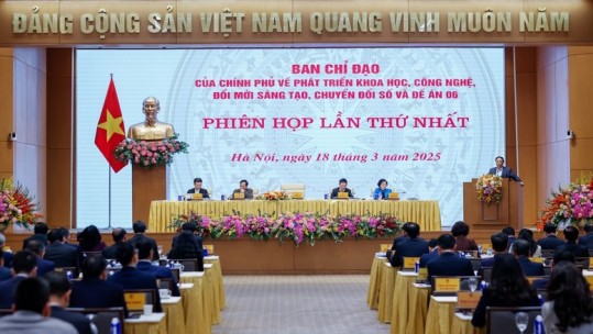 Thúc đẩy mạnh mẽ khoa học công nghệ, đổi mới sáng tạo, chuyển đổi số