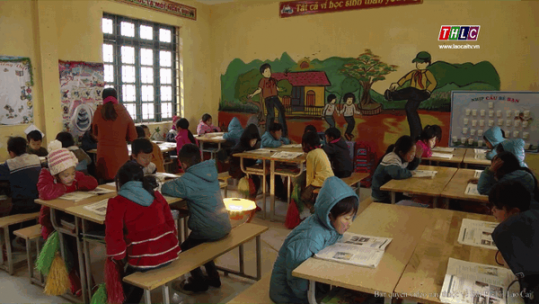 Sa Pa chủ động phòng, chống rét cho học sinh