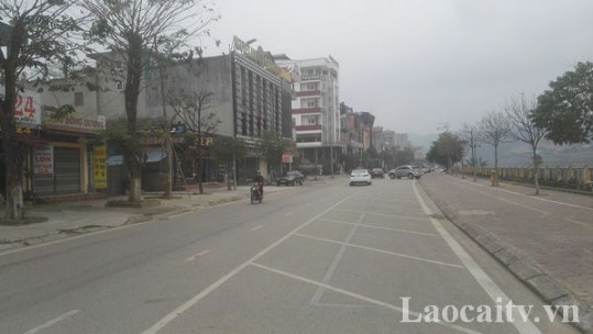 TP Lào Cai có 270 tuyến phố văn minh