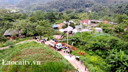 Phấn đấu hoàn thành mục tiêu 100% thôn, bản trên địa bàn tỉnh có điện lưới Quốc gia