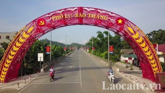 Bảo Thắng - Đô thị chuyển mình phát triển