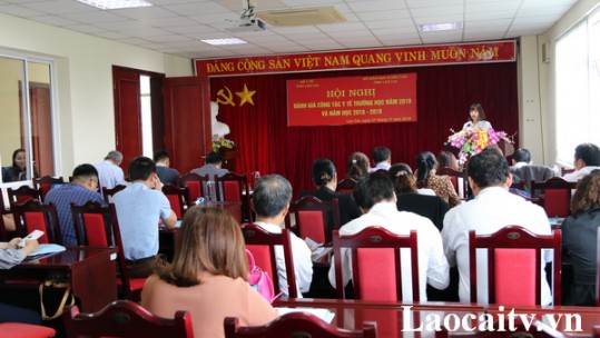 Hội nghị đánh giá công tác y tế trường học năm 2019