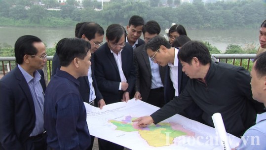 Đoàn công tác Trung ương làm việc với tỉnh Lào Cai về việc điều chỉnh địa giới hành chính