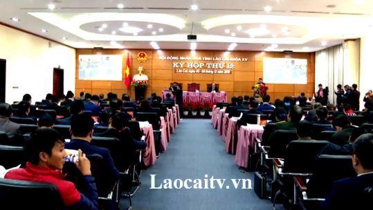 Khai mạc Kỳ họp thứ 12, HĐND tỉnh Lào Cai khoá XV