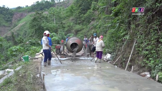 Bảo Yên đẩy nhanh tiến độ các công trình xây dựng cơ bản