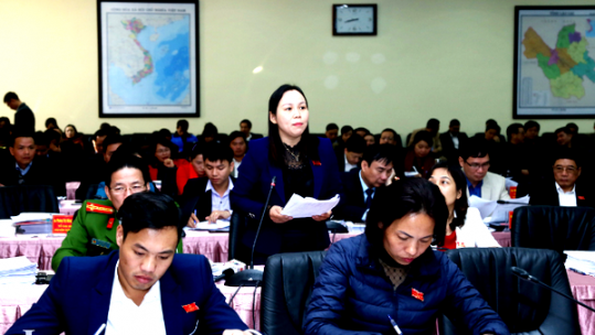 Kỳ họp thứ 12, HĐND tỉnh Lào Cai khóa XV: Thảo luận tại hội trường