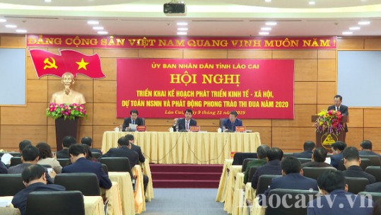 Triển khai kế hoạch phát triển KT-XH, dự toán NSNN và phát động phong trào thi đua năm 2020