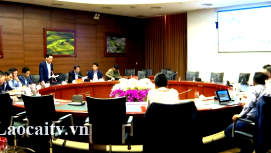 Tỉnh Lào Cai làm việc với đoàn công tác của Ngân hàng Thế giới (WB)