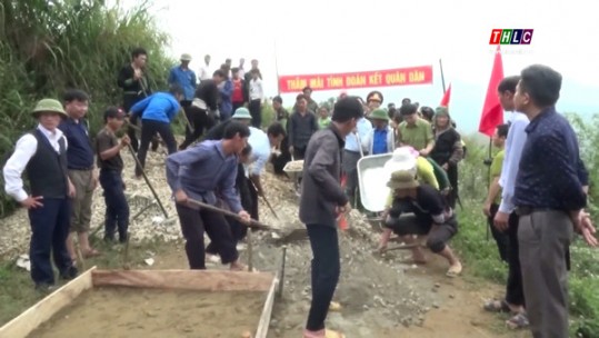 Người lính Cụ Hồ trong xây dựng nông thôn mới