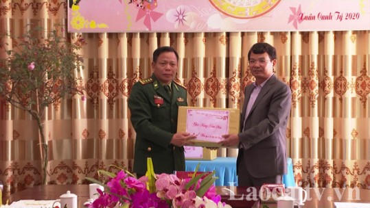 Lãnh đạo tỉnh Lào Cai thăm, chúc tết các Đồn Biên phòng huyện Bát Xát
