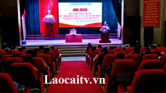 Hội nghị đánh giá 02 năm triển khai Chỉ thị số 33 của Tỉnh ủy Lào Cai