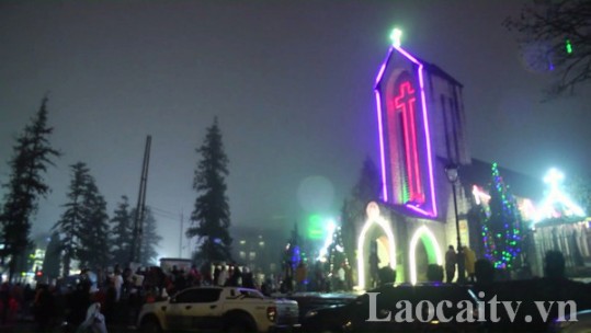Thời tiết đêm Noel: Lào Cai không có mưa, tiết trời lạnh rét nhẹ