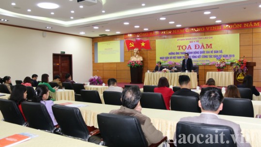 Tọa đàm hưởng ứng tháng hành động quốc gia về Dân số năm 2019