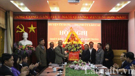Thành ủy Lào Cai và Huyện ủy Sa Pa tăng cường phối hợp thực hiện Đề án thành lập thị xã Sa Pa