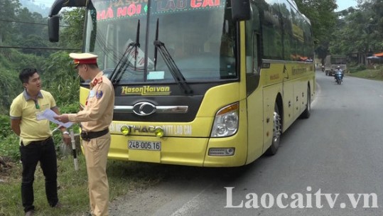 Tăng cường kiểm tra xe khách dịp tết Nguyên đán 2020