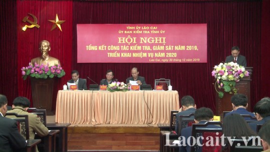 Ủy ban Kiểm tra Tỉnh ủy tổng kết công tác kiểm tra, giám sát năm 2019