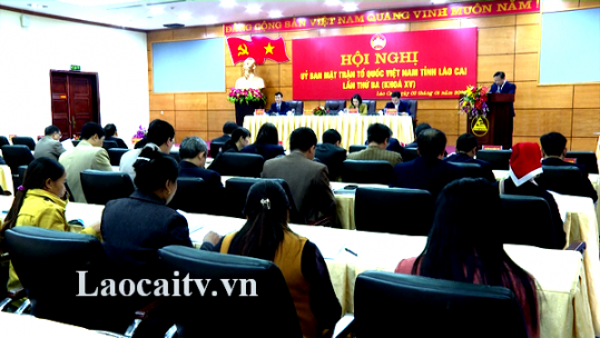 Hội nghị tổng kết công tác Mặt trận 2019