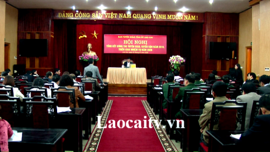 Hội nghị tổng kết công tác Tuyên giáo, Tuyên vận năm 2019