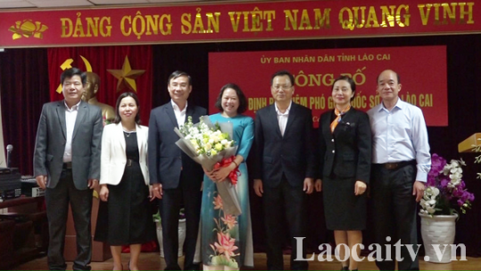 Công bố quyết định bổ nhiệm Phó Giám đốc Sở Y tế