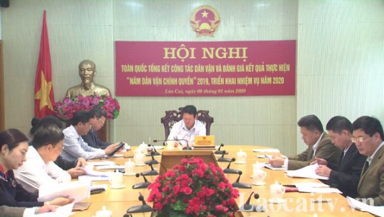 Hội nghị trực tuyến toàn quốc tổng kết công tác dân vận