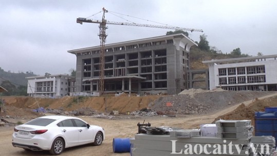 Bảo Yên đẩy nhanh tiến độ công trình chào mừng Đại hội Đảng các cấp