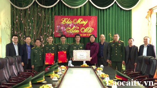 Lãnh đạo tỉnh thăm, chúc tết 2 huyện Bảo Thắng, Mường Khương
