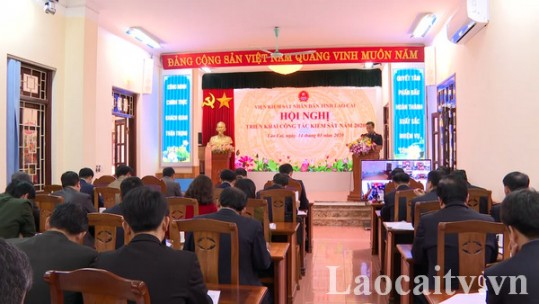 Viện Kiểm sát nhân dân tỉnh triển khai nhiệm vụ năm 2020