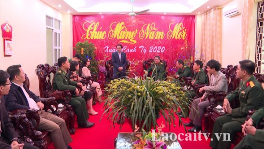 Phó Chủ tịch UBND tỉnh Trịnh Xuân Trường thăm, chúc Tết các cơ quan, đơn vị