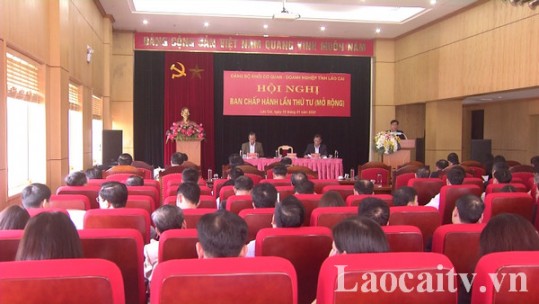 Đảng bộ Khối Cơ quan – Doanh nghiệp tỉnh tổ chức hội nghị Ban Chấp hành lần thứ 4