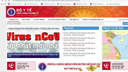 Thêm một đường dây nóng tư vấn miễn phí về dịch bệnh do virus Corona
