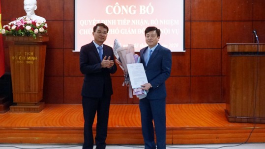 Công bố Quyết định tiếp nhận, bổ nhiệm chức vụ Phó Giám đốc sở Nội vụ