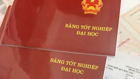 Từ tháng 3/2020, bằng tốt nghiệp đại học không ghi 