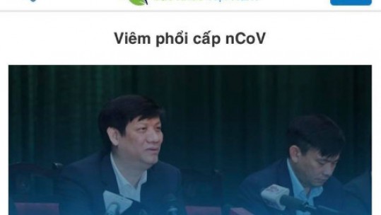 Bộ Y tế ra mắt trang tin điện tử và app về dịch bệnh nCoV