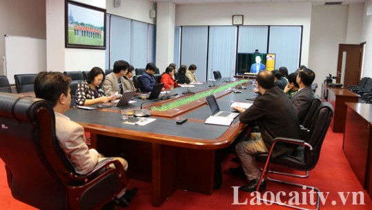 Hội nghị trực tuyến hướng dẫn điều trị và phòng, chống dịch bệnh viêm phổi cấp do nCoV