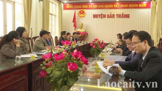 Triển khai sắp xếp đơn vị hành chính thành phố Lào Cai và 2 huyện Bảo Thắng, Bát Xát theo Nghị quyết của Quốc hội