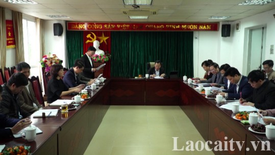 Phó Chủ tịch UBND tỉnh Hoàng Quốc Khánh làm việc với Sở Văn hóa, Thể thao và Du lịch