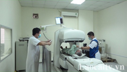 Bệnh viện Đa khoa tỉnh Lào Cai thực hiện hiệu quả kỹ thuật xạ hình xương và xạ hình chức năng thận
