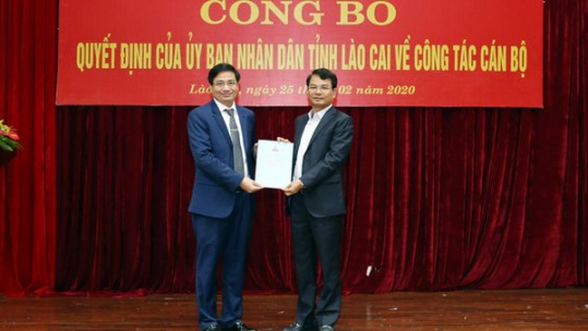 Công bố Quyết định bổ nhiệm chức vụ Phó Giám đốc Sở Kế hoạch và Đầu tư