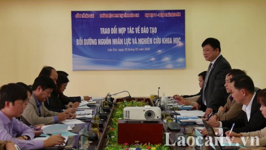 Hợp tác đào tạo nguồn nhân lực và nghiên cứu khoa học trong lĩnh vực y - dược